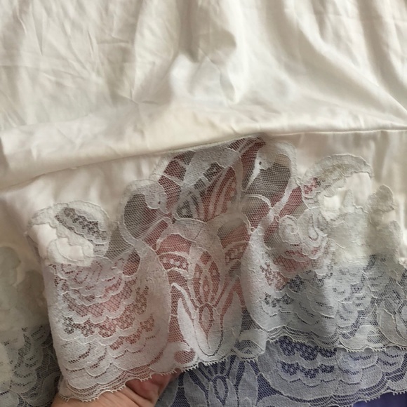 Vintage slip skirt white - Picture 5 of 7